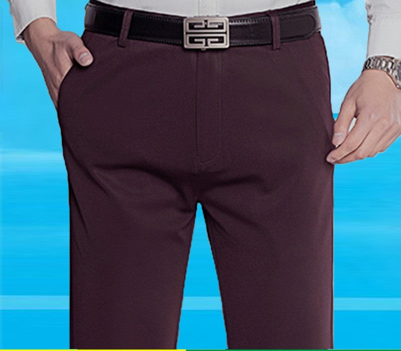 (Promotion à durée limitée -40% OFF)Pantalon classique pour hommes à bonne élasticité