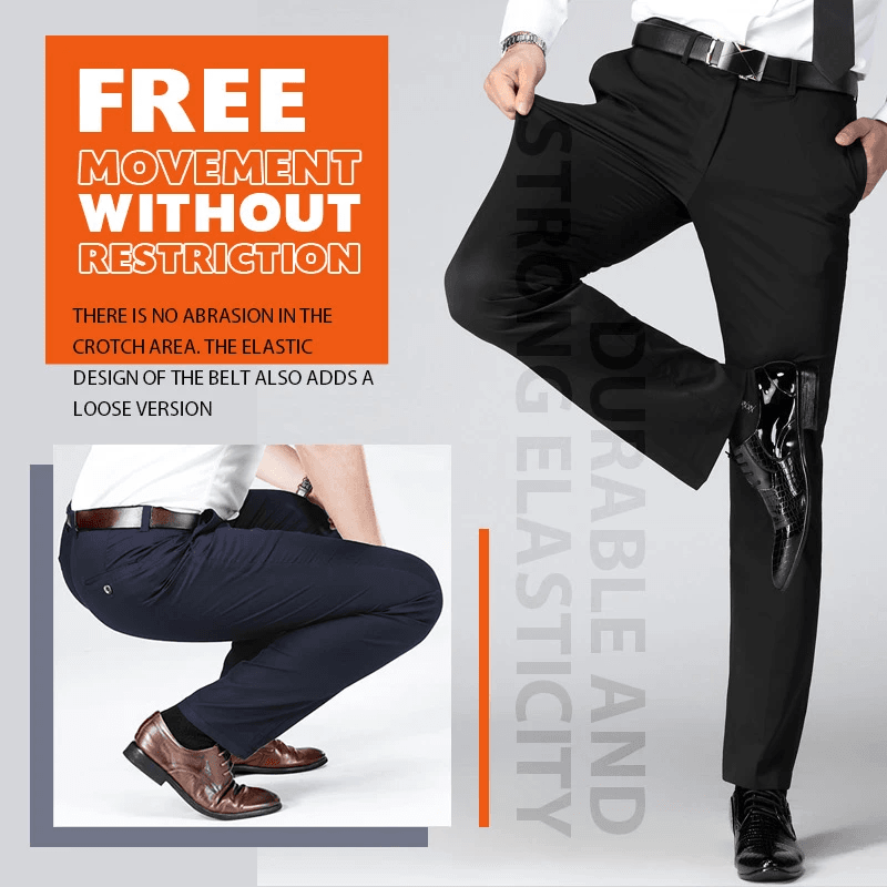(Promotion à durée limitée -40% OFF)Pantalon classique pour hommes à bonne élasticité