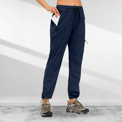 Pantalon de randonnée cargo léger, à séchage rapide, UPF 50+, pour femmes