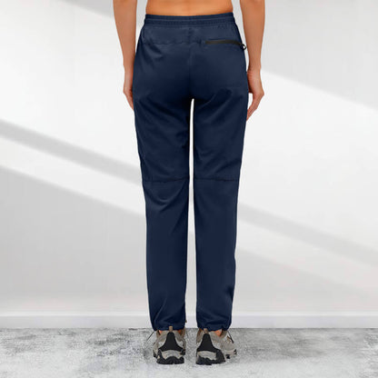 Pantalon de randonnée cargo léger, à séchage rapide, UPF 50+, pour femmes