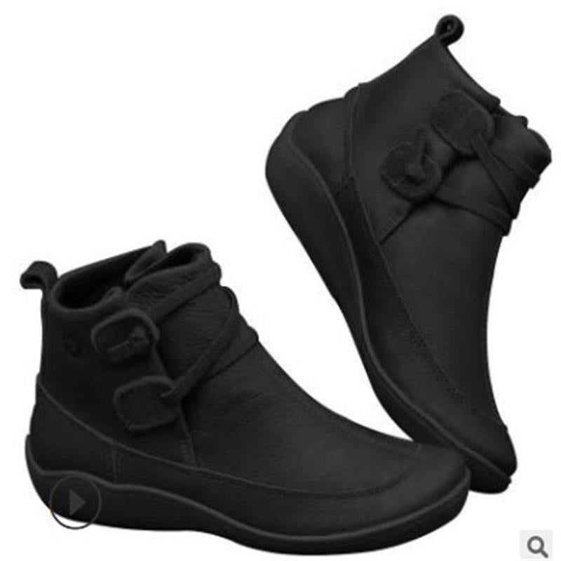 👢 Bottines courtes décontractées vintage pour femme 🔥Achetez-en 2, livraison gratuite🔥