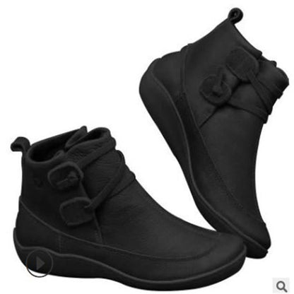 👢 Bottines courtes décontractées vintage pour femme 🔥Achetez-en 2, livraison gratuite🔥