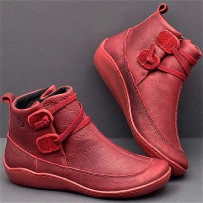 👢 Bottines courtes décontractées vintage pour femme 🔥Achetez-en 2, livraison gratuite🔥