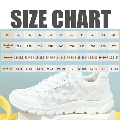 ❤ Sneakers respirants avec orteils et lacets ronds
