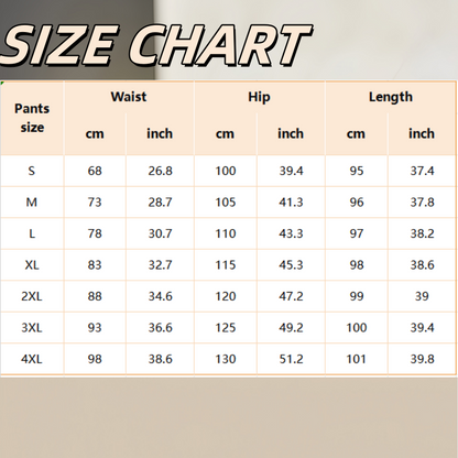 Ensemble 2 Pièces - Top à Col Rond Imprimé et Pantalon avec Poches Pratiques