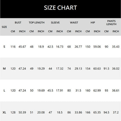 Ensemble 2 pièces décontracté pour femme, t-shirt à col rond et manches 3/4 et pantalon ample